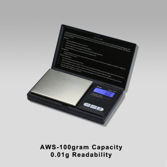 AWS 100 gram Botanical Scale - 0.01 gram Readability