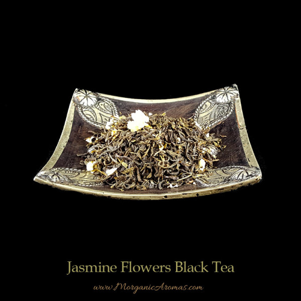 Jasmine Flowers Green & Black Tea Aromas