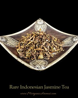 rare indonesian jasmine tea loose leaf
