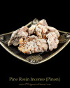 pine tree resin incense pinon chunks