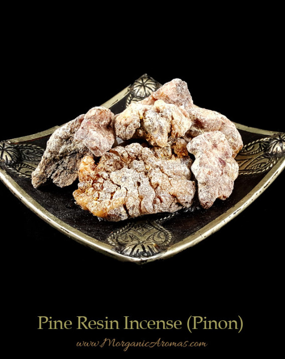 pine tree resin incense pinon chunks