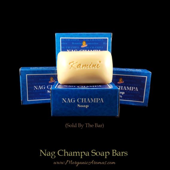 Nag Champa Incense Scented Natural Soap Bars, Kamini