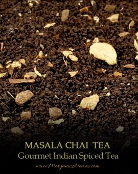 Masala Chai, Gourmet Spiced Indian Black Tea, Flavors of Cloves, Cardamom, Peppery...