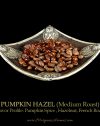 Pumpkin Hazel, Medium Roast, Pumpkin Spice, Hazelnuts, French Roast, Flavored Coffee