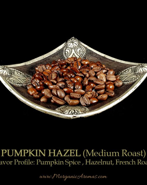 Pumpkin Hazel, Medium Roast, Pumpkin Spice, Hazelnuts, French Roast, Flavored Coffee